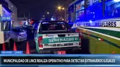 Municipalidad de Lince y Policía Nacional detienen a 30 extranjeros en megaoperativo - Noticias de lince
