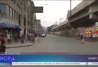 Municipalidad retira ambulantes de avenida Aviación y restablece tránsito en Gamarra
