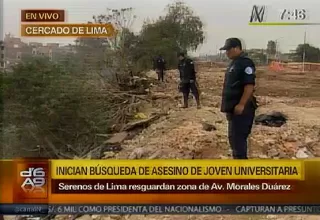 Municipio aseguró que zona donde fue asesinada joven universitaria sí contaba con vigilancia