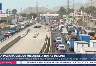 Municipio de Lima deberá pagar US$ 200 millones a Rutas de Lima