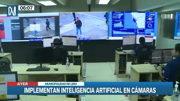 Municipio de Lima implementará inteligencia artificial en cámaras para identificar a delincuentes