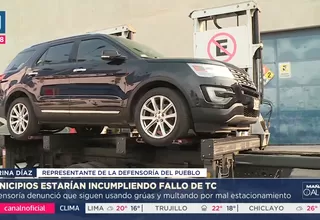 Municipios insisten en multas pese a fallo de TC