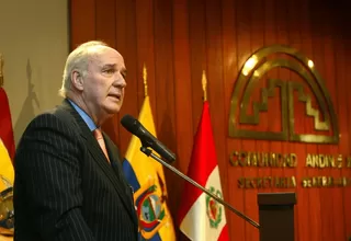 Murió los 77 años el excanciller José Antonio García Belaúnde