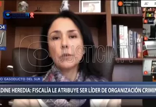 Nadine Heredia: Fiscalía le imputó ser la líder de una organización criminal