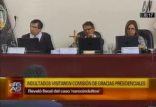 Narcoindultos: indultados visitaron comisión de gracias presidenciales