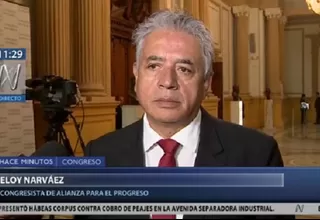 Narváez: Me incomoda el tema de denuncias contra congresistas de APP