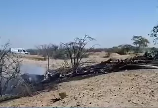 Caída de avioneta en Nasca deja 13 fallecidos y continúan las investigaciones oficiales