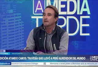 El navegante peruano Alec Hughes completa expedición Atando Cabos