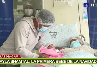 Navidad: Ayla Shamtal es la primera bebé nacida de la Maternidad de Lima