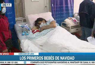 Navidad: Los primeros bebés que nacieron el 25 de diciembre