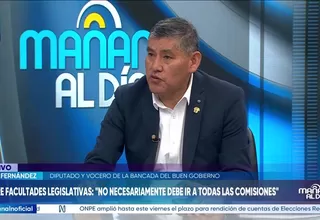 Nery Fernández: “Han hecho un mal pedido” de facultades legislativas
