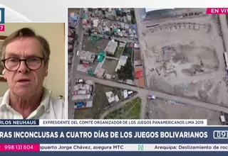 Neuhaus: Lamentable que haya obras inconclusas en Ayacucho
