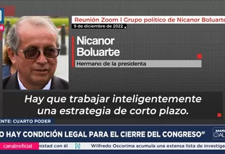 Nicanor Boluarte: Audios confirman que opera a favor de la presidenta