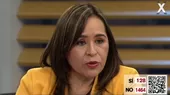 Nidia Vílchez: "La bancada de APP ha blindado a Pedro Castillo" - Noticias de Enfoques Cruxados