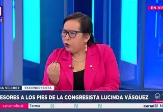 Nidia Vílchez califica de indignante el hecho protagonizado por Lucinda Vásquez