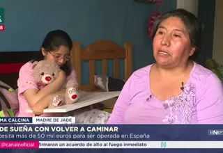 Niña requiere más de 50 mil euros para operación médica en España