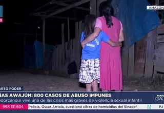 Niñas awajún: 800 casos de abusos impunes