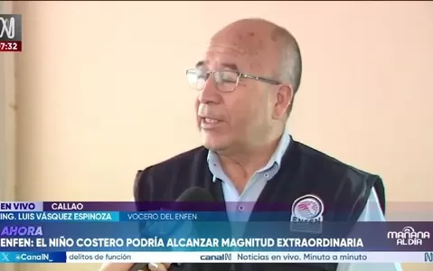 ENFEN prevé que el Niño Costero se prolongue hasta abril del próximo año