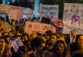 #NiUnaMenos: miles marcharon contra la violencia a la mujer