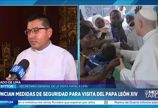 No hay postergación o modificación en visita del papa León XIV al Perú