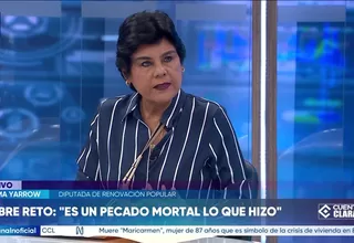 Norma Yarrow afirma que tiene elaborada una moción de censura contra Óscar Reto