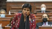 Norma Yarrow: El Congreso no va acatar este pronunciamiento de este dictador y delincuente  - Noticias de romelu lukaku