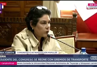 Norma Yarrow pide declarar en emergencia el transporte urbano