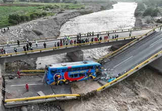 Norvial responde por colapso del puente de Chancay