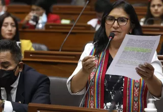 Nueva Constitución: Katy Ugarte afirma que hay otras prioridades