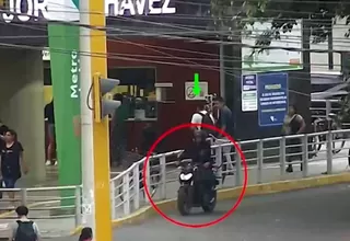 Nuevas imágenes de asesinato de hombre en estación Jorge Chávez del Metro de Lima 