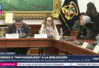 Nueve congresistas denunciados por “mochasueldos” buscan reelegirse en 2026