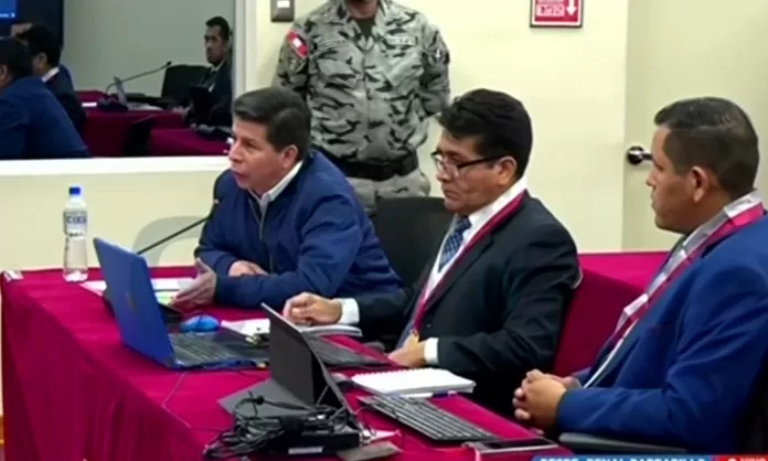 Nuevo altercado de Pedro Castillo en juicio por golpe de Estado | Canal N