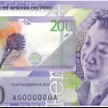 Nuevo billete de S/200 cuenta con imagen de la pintora Tilsa Tsuchiya