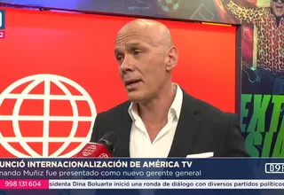 Nuevo gerente general de América TV anunció internacionalización