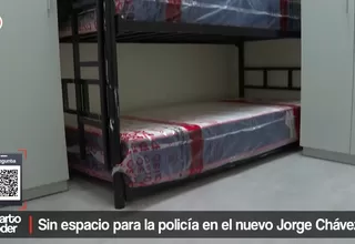 Nuevo Jorge Chávez: Sin espacio para unidades de la PNP