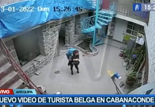 Nuevo video muestra a turista belga en Cabanaconde