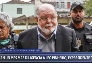 OAS: Fiscalía posterga hasta julio interrogatorio a Leo Pinheiro