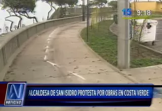 San Isidro asegura que Lima rompió acuerdos por obras de la Costa Verde