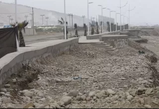 Obras en la Costa Verde Sur están abandonadas 