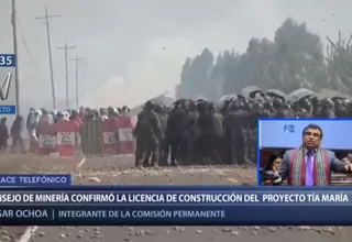 Ochoa: Consejo Nacional de Minería contradice la lectura del presidente sobre Tía María