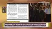 Publican en El Peruano nuevo pedido de extradición contra Alejandro Toledo y Eliane Karp - Noticias de ecoteva