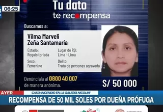 Ofrecen S/50 mil por dueña de contenedor donde murieron dos jóvenes en Galería Nicolini