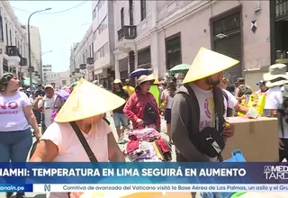 Ola de calor en Lima subirá a 31 grados en los próximos días