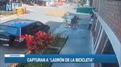 Los Olivos: Capturan a 'Ladrón de la bicicleta'  - Noticias de Los Olivos