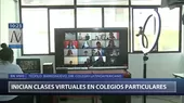 Los Olivos: Empezaron clases virtuales en colegios particulares - Noticias de vehiculos-particulares