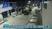 Los Olivos: Ladrón abandonó camioneta porque no sabía cómo manejarla - Noticias de ladron