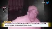 Los Olivos: Ladrón ingresó por el techo para robar una barbería  - Noticias de ladron