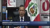 Ollanta Humala denunció una judicialización de la política en el Perú - Noticias de antauro-humala