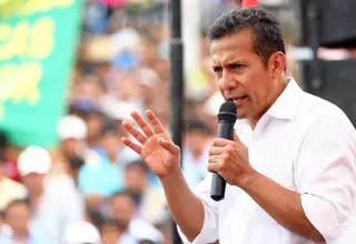 Ollanta Humala: "Nosotros no necesitamos gravar más para recaudar más"