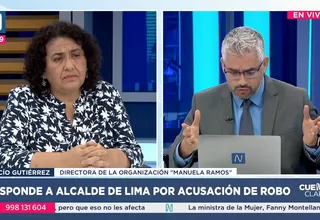 ONG Manuela Ramos demandará a López Aliaga por difamación